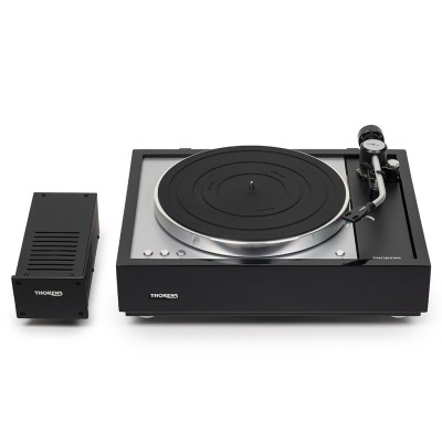 Thorens td 1601 tp 160 giradischi a telaio sospeso flottante - nero