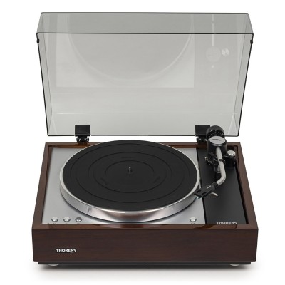 Thorens td 1601 tp 160 giradischi a telaio sospeso flottante - noce