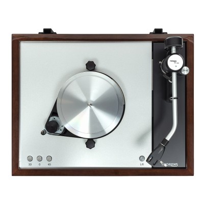 Thorens td 1601 tp 160 suspension floating chassis turntable - walnut