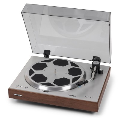 Tocadiscos Thorens TD 404 DD con motor de CC de transmisión directa - roble mate