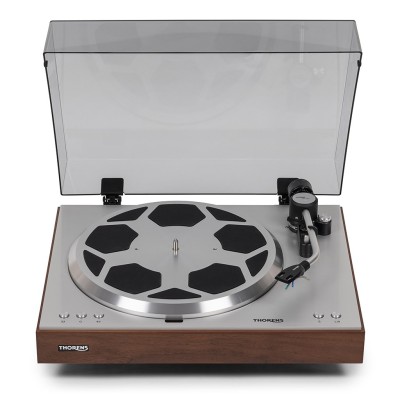 Tocadiscos Thorens TD 404 DD con motor de CC de transmisión directa - roble mate