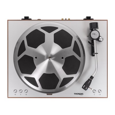 Thorens td 404 dd giradischi con motore in DC a trazione diretta - rovere opaco