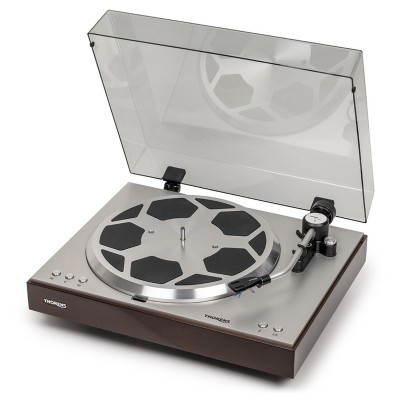 Platine vinyle Thorens TD 404 DD à entraînement direct par moteur CC - Noyer
