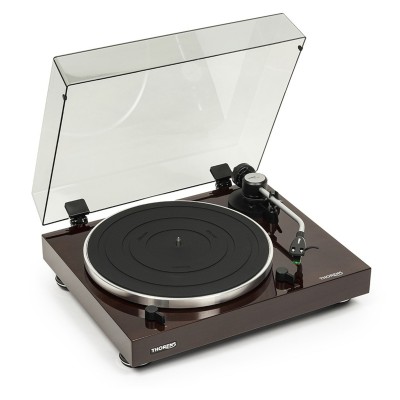 Thorens td 204 giradischi manuale - noce