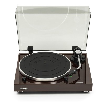 Thorens td 204 giradischi manuale - noce