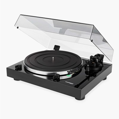 Thorens TD 202 manueller Plattenspieler – Schwarz