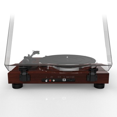 Platine vinyle manuelle Thorens TD 202 - Noyer