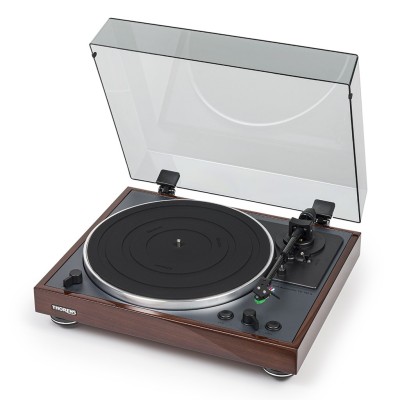 Thorens td 102 a giradischi automatico - noce
