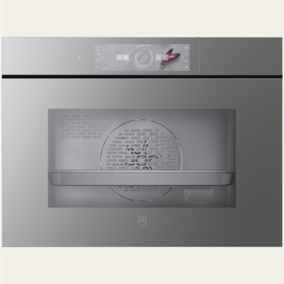 V-Zug 2304300009 Combisteamer v6000 45PY forno a vapore combinato da incasso h 45 cm - platino
