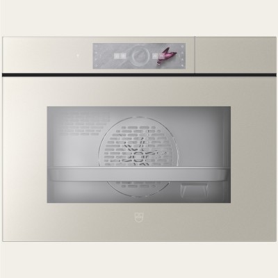 Four combiné vapeur encastrable V-Zug 2304300027 CombiSteamer v6000 45BY, hauteur 45 cm - perle