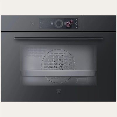 V-Zug 2302600006 Dampfgarer v4000 45N Einbau-Dampfgarer H 45 cm - schwarz