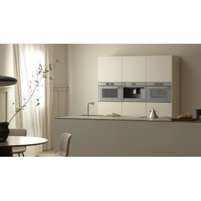 V-Zug 2304100012 V6000 forno microonde a vapore combinato da incasso h 45 cm - platino