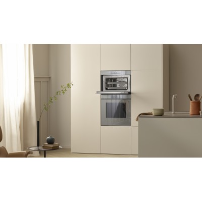 V-Zug 2304700004 V6000 forno microonde a vapore combinato da incasso h 45 cm - nero