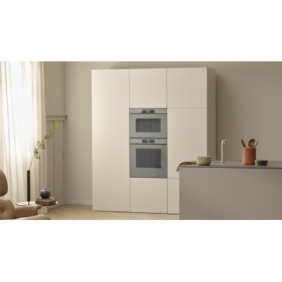 V-Zug 2304700010 V6000 forno microonde a vapore combinato da incasso h 45 cm - platino