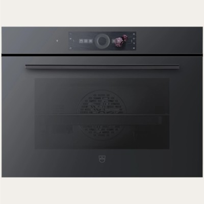 V-Zug 2105900006 Combair v6000 45NP pyrolytic oven h 45 cm - black