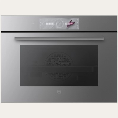 V-Zug 2105900016 Combair v6000 45PP forno pirolitico h 45 cm - platino