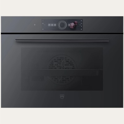V-Zug 2105800006 Combair V4000 45NP forno pirolitico da incasso h 45 cm - nero