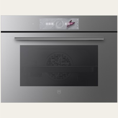 V-Zug 2105800011 Combair V4000 45PP forno pirolitico da incasso h 45 cm - platino