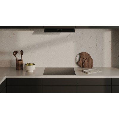 V-Zug 3118200002  V2000 I804 piano induzione 76 cm - vetro nero a specchio