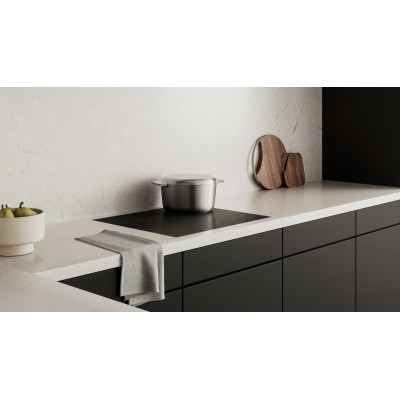 V-Zug 3118200005 V2000 I804 piano induzione 76 cm - vetro nero opaco