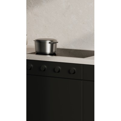 V-Zug 3118200005 V2000 I804 piano induzione 76 cm - vetro nero opaco
