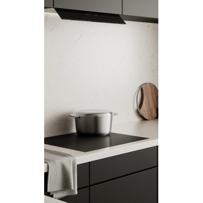 V-Zug 3118200005 V2000 I804 piano induzione 76 cm - vetro nero opaco