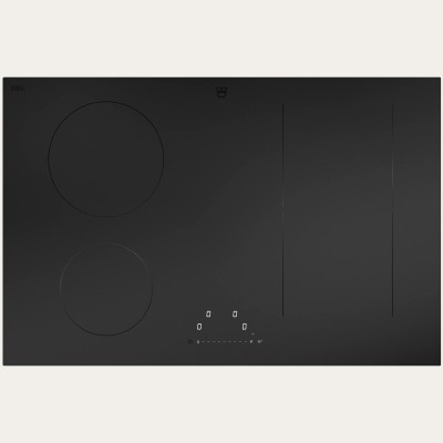 V-Zug 3118200005 V2000 I804 piano induzione 76 cm - vetro nero opaco