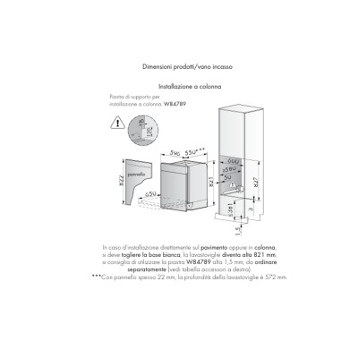 V-Zug 4117700006 V6000 VGBO lavastoviglie da incasso a scomparsa totale 60 cm
