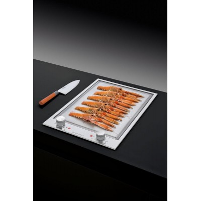 Barazza 1pbftk b_free built-in domino teppanyaki plate 36 cm