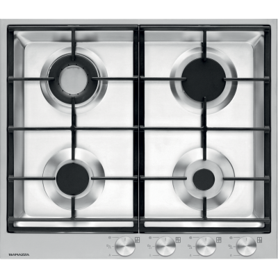 Barazza 1pbf64 b_free Gaskochfeld 60 cm Edelstahl