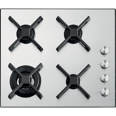 Barazza 1pspt64 select plus table de cuisson à gaz 60 cm acier inoxydable