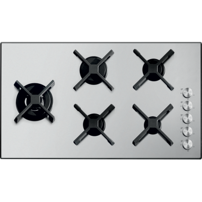 Placa de gas Barazza 1psp95 select plus 90 cm acero inoxidable