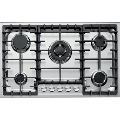 Barazza 1pof80 officina  plaque de cuisson au gaz 80 cm en acier inoxydable