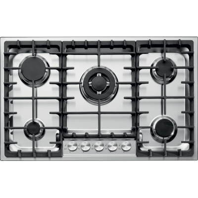 Barazza 1pof80 placa de gas de taller 80 cm acero inoxidable