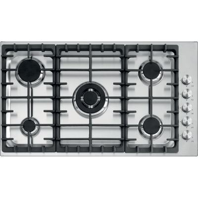 Table de cuisson à gaz d'atelier Barazza 1pof90 90 cm en acier inoxydable
