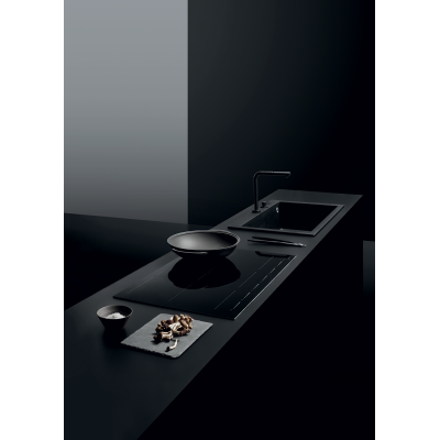 Barazza 1pids80n space  Induction stove 80 cm black glass ceramic
