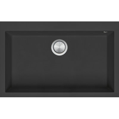 Barazza 1lso81n Soul Spüle 1 Schüssel Granit 79,5 cm schwarz
