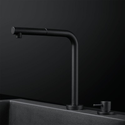 Barazza 1rubsborn bateria mieszająca black soul