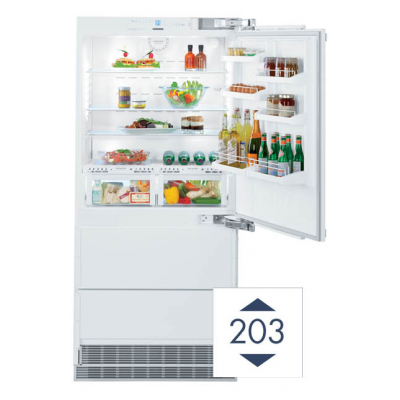 Liebherr ecbn 6156 built-in refrigerator + freezer